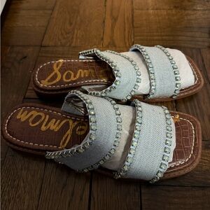 Blue Sam Edelman sandals